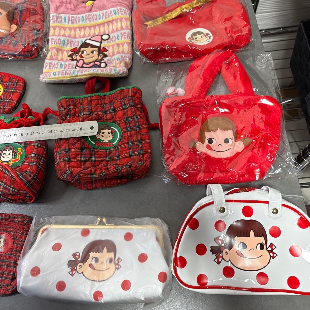 不二家　ペコちゃん　バッグ　ポーチ　リュック　まとめ売り