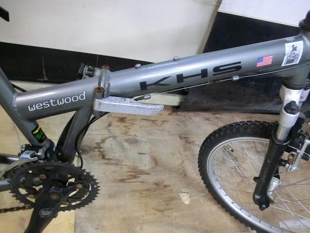 120：KHS westwood　折畳自転車　ジャンク　引取限定：埼玉県所沢市