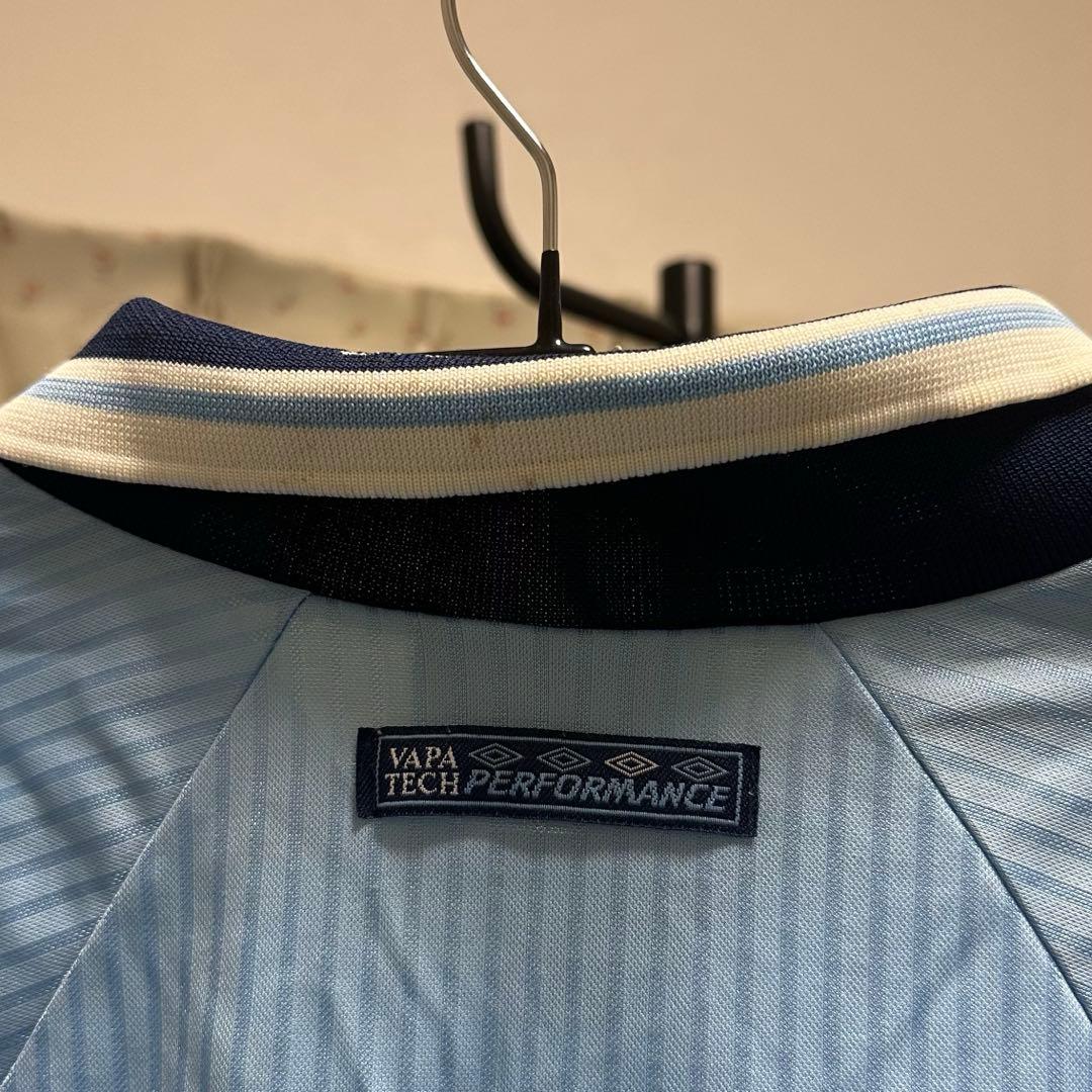 90s UMBRO ラツィオ ユニフォーム 襟付き CIRIO 水色 MセリエA
