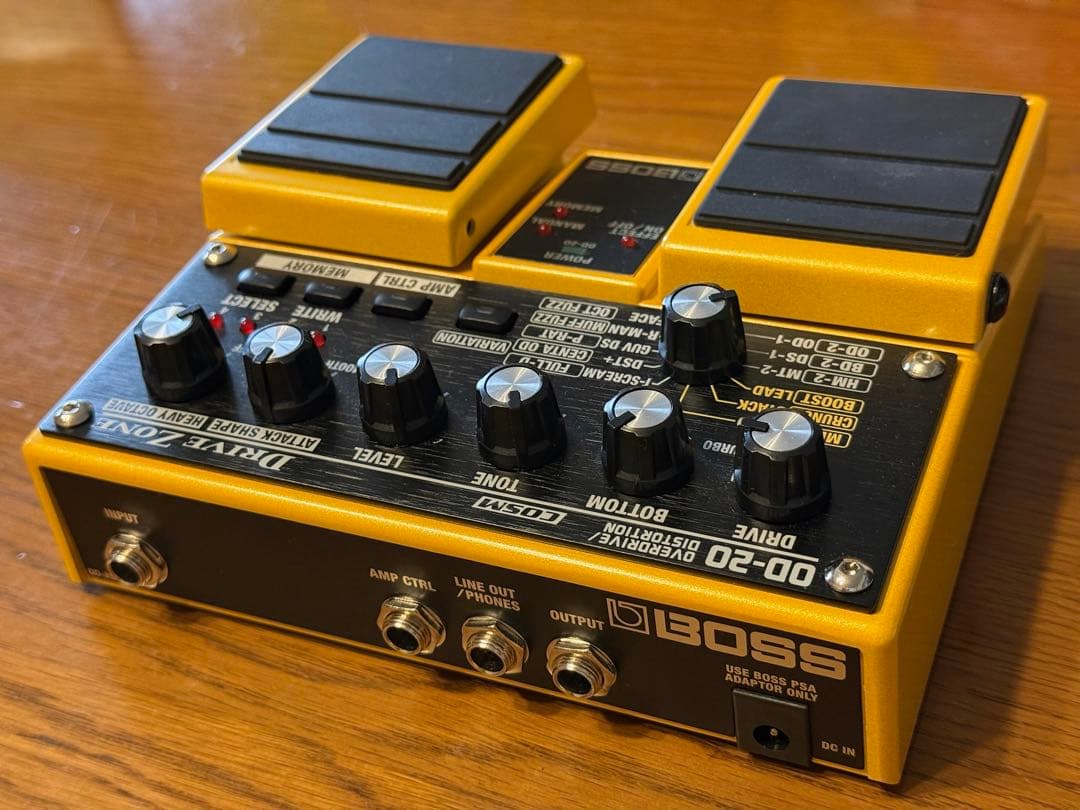 BOSS OD-20 OVER DRIVE / DISTORTION 台湾製