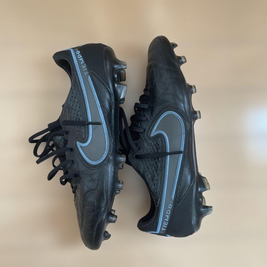 Nike Tiempo サッカーシューズ ブラック/ブルー
