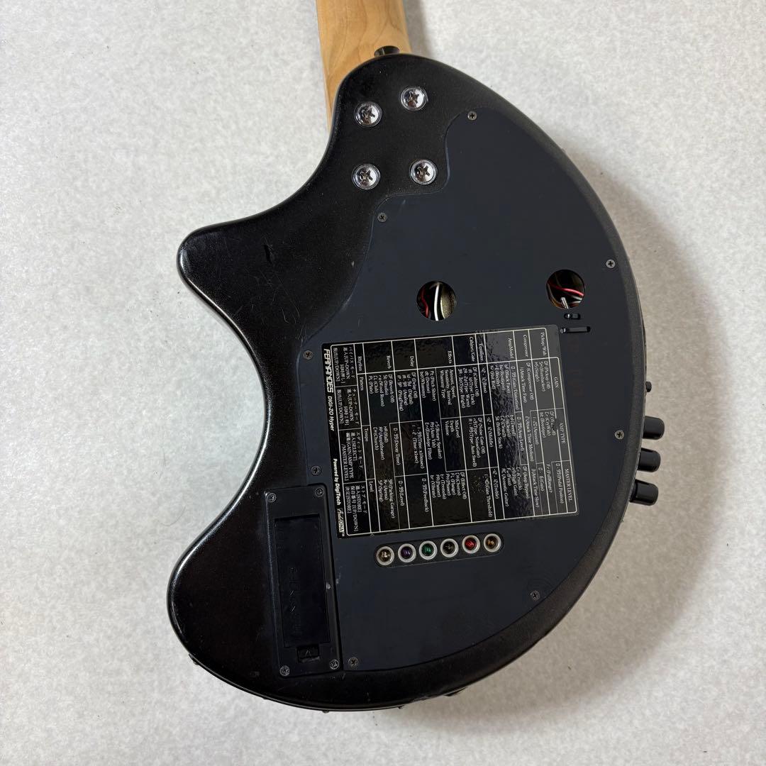 FERNANDES DIGI-ZO Hyper ブラック ZO-3 ギター