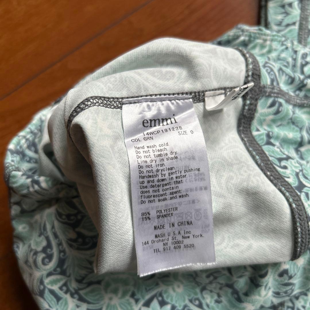 emmi yoga ブルー ヨガパンツ ピラティス　トレーニングウェア