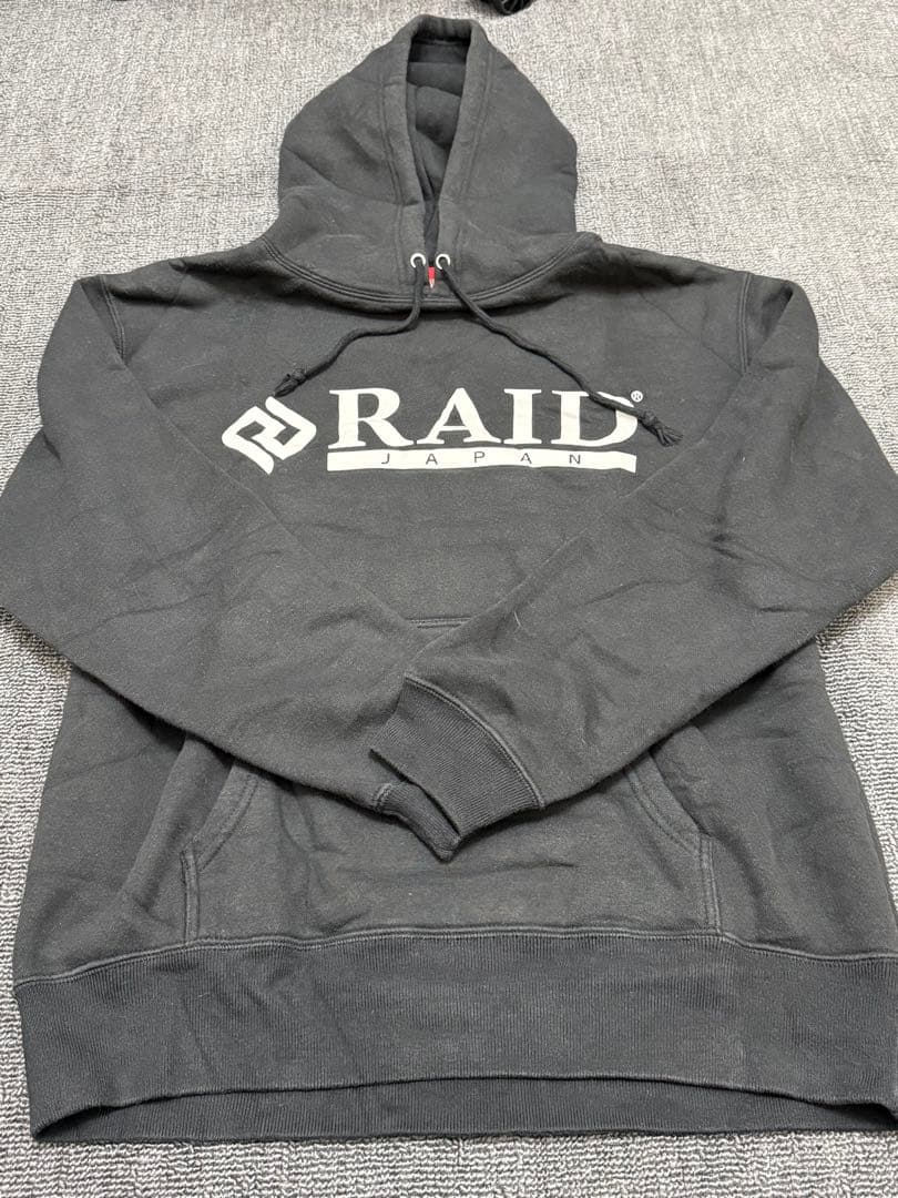レイドジャパン アパレルセット Lサイズ ロンT＆パーカー RAIDJAPAN