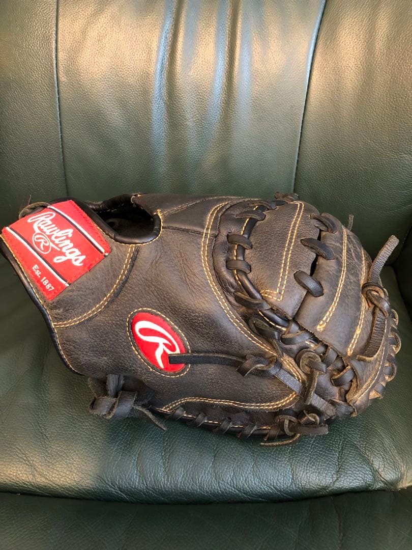 Rawlings 硬式グローブ 黒 ジュニア