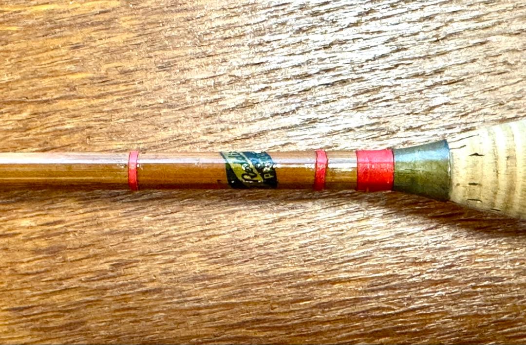 Lee of Redditchバンブースピニングロッド6ft英国製中古長期保管品