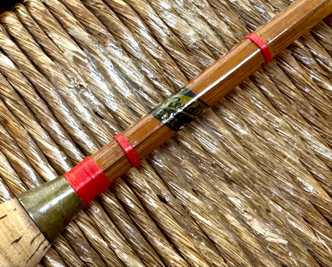 Lee of Redditchバンブースピニングロッド6ft英国製中古長期保管品