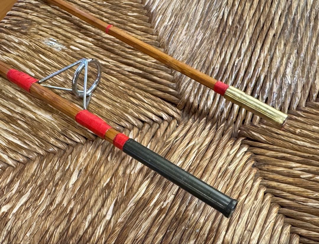 Lee of Redditchバンブースピニングロッド6ft英国製中古長期保管品