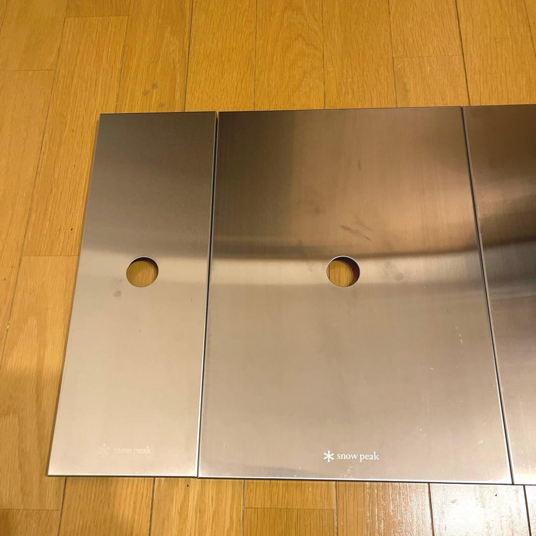 スノーピーク peak ステンレストレー 4ユニット セット