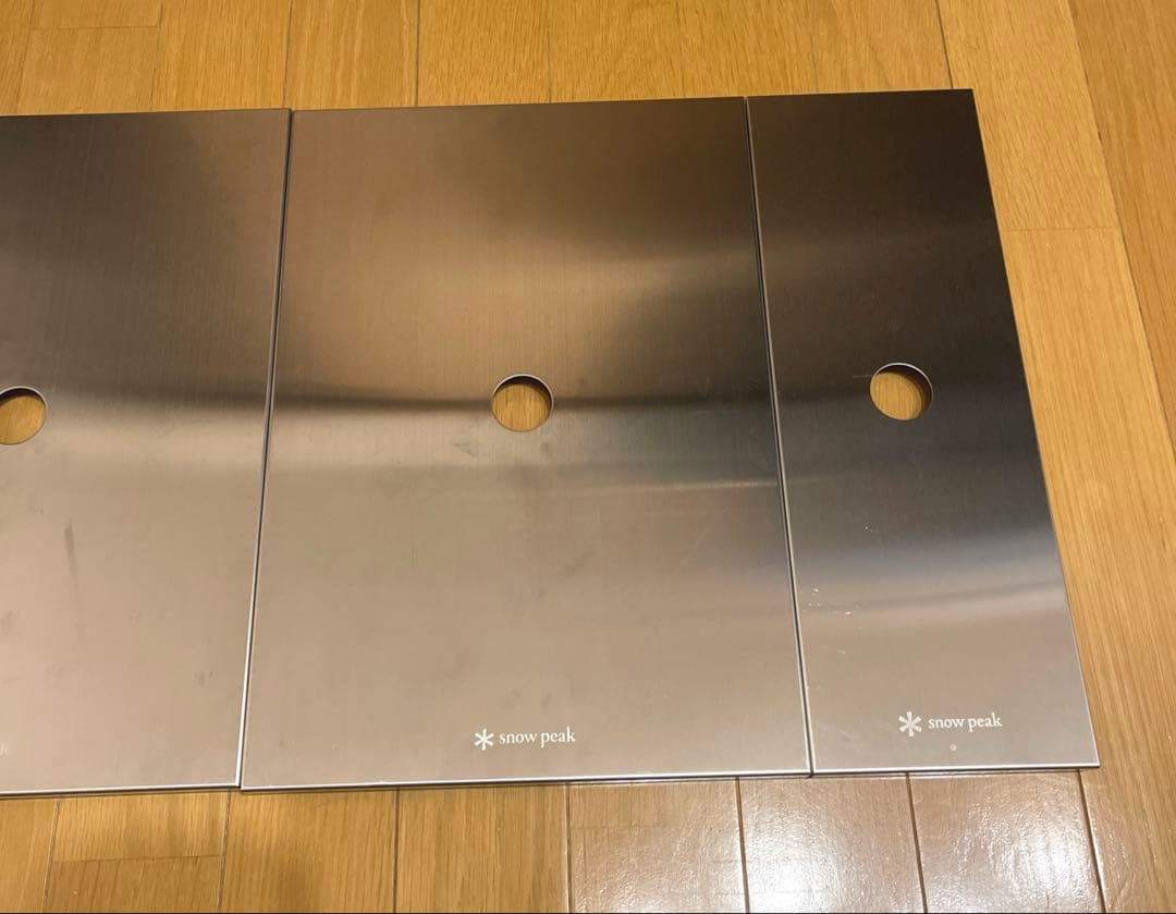 スノーピーク peak ステンレストレー 4ユニット セット