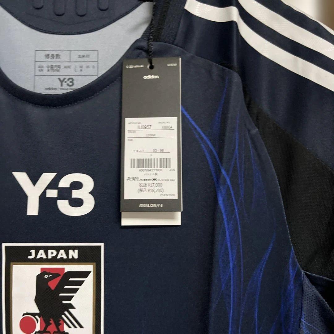 新品タグ付き　Y-3 オーセンティック　日本代表 サッカーユニフォーム　Lサイズ