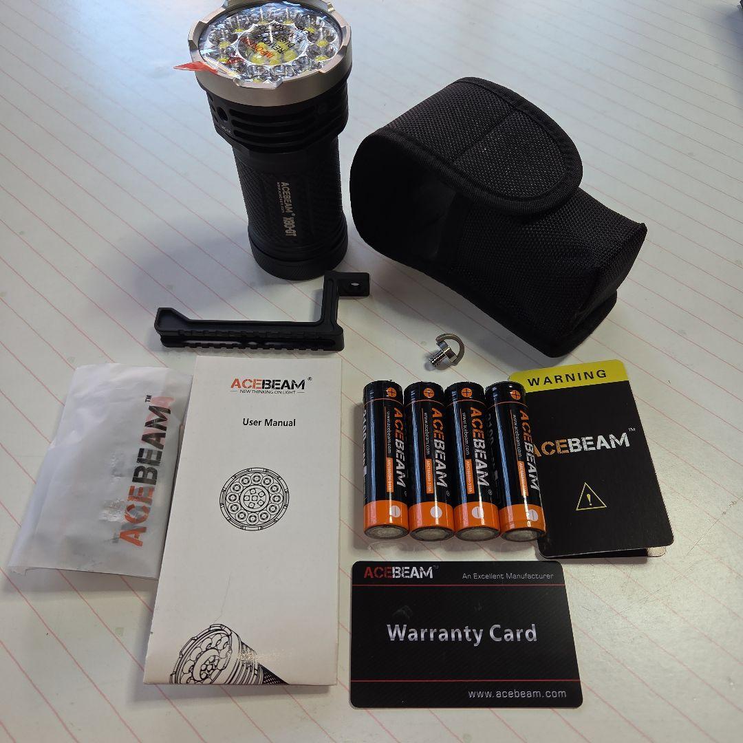 ACEBEAM X80 GT 32500ルーメン