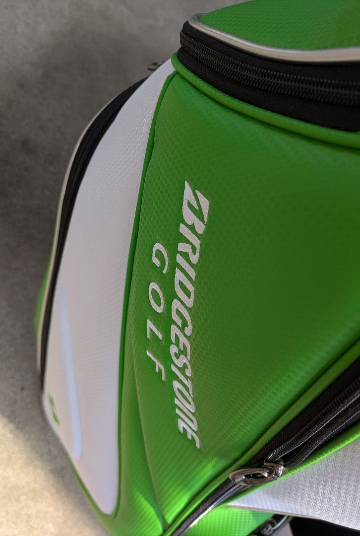 BRIDGESTONE ゴルフ キャディバッグ グリーン CBG422