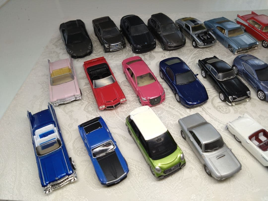 ミニカー（サイズ・中）、バイク 26台セット