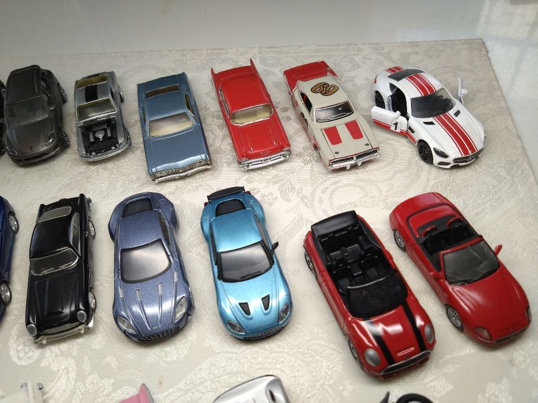 ミニカー（サイズ・中）、バイク 26台セット