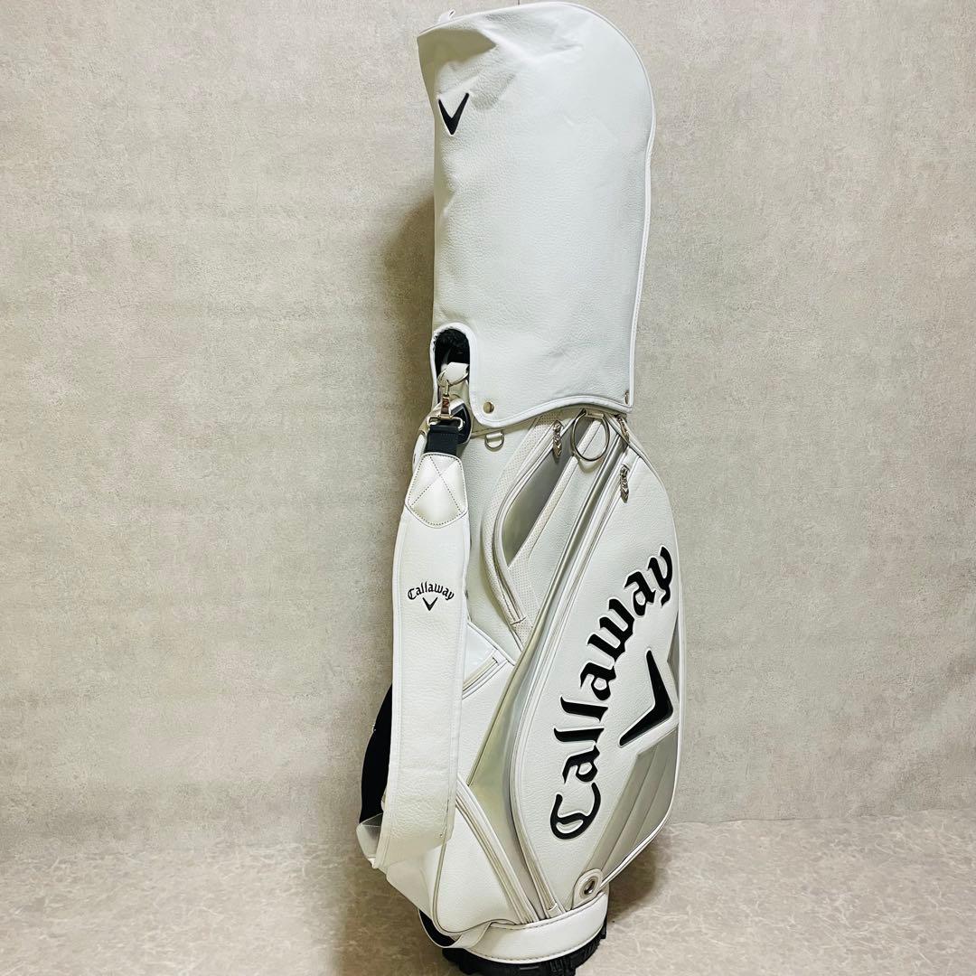 callaway キャロウェイ　キャディバッグ　エナメル　ホワイト　希少　貴重