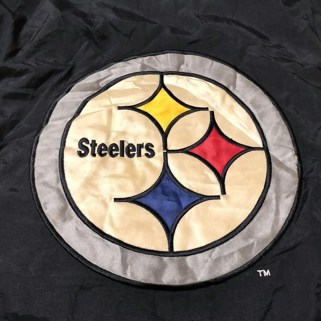 NFL ピッツバーグスティーラーズ 中綿 ウォームアップウェア L ブラック