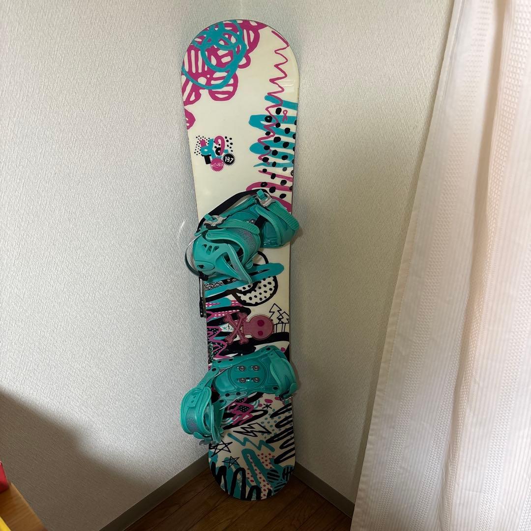 K2 KANDI 137cm キャンバー × ビンディング