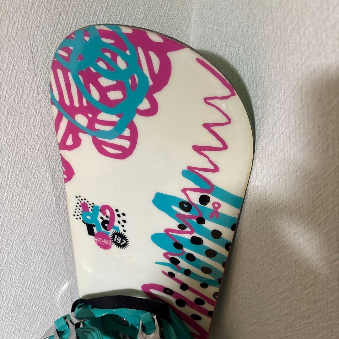 K2 KANDI 137cm キャンバー × ビンディング