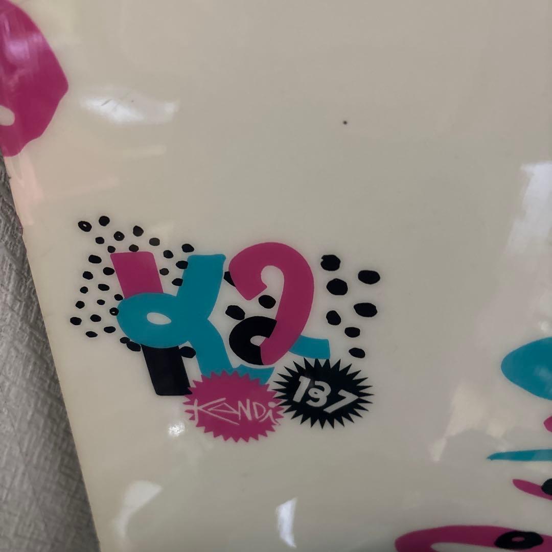 K2 KANDI 137cm キャンバー × ビンディング
