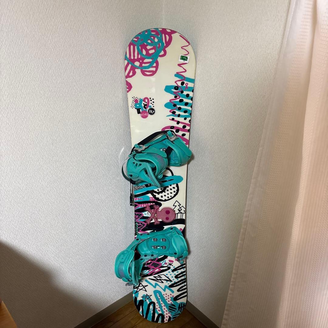 K2 KANDI 137cm キャンバー × ビンディング