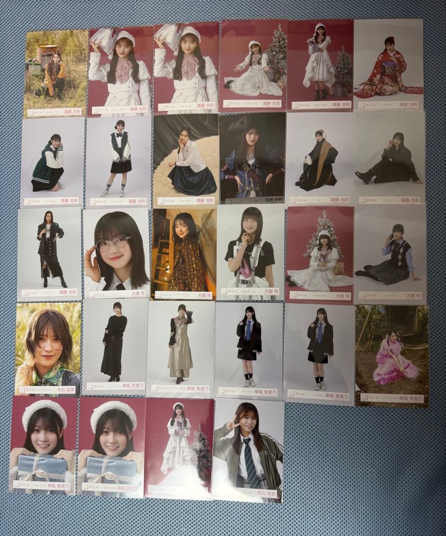 櫻坂46 2期生 生写真バラ