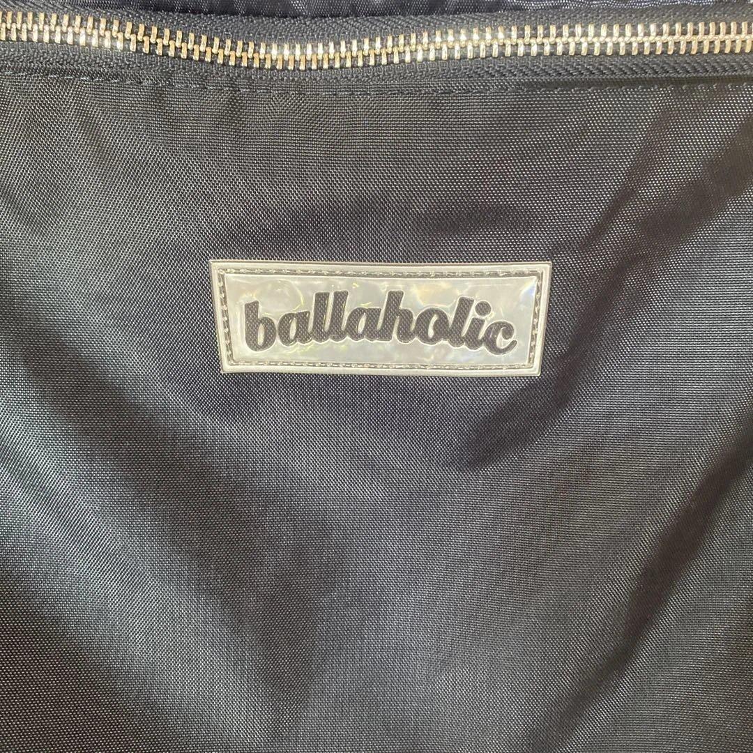バスケ用バッグ ballaholic Logo Zip Pocket Gymsack navy