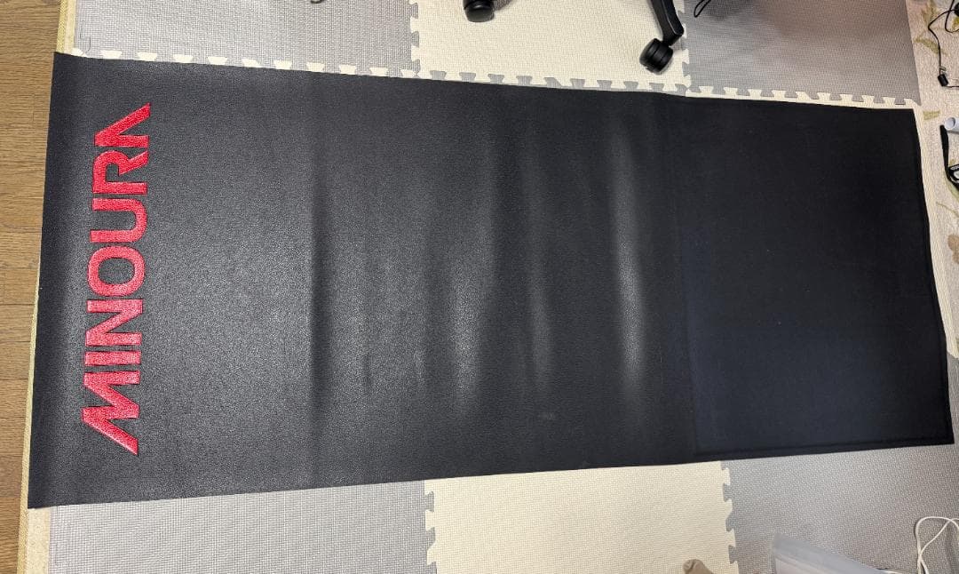 ミノウラ トレーニングマット＋マグライザー＋防震ゴム4個 ローラー台用