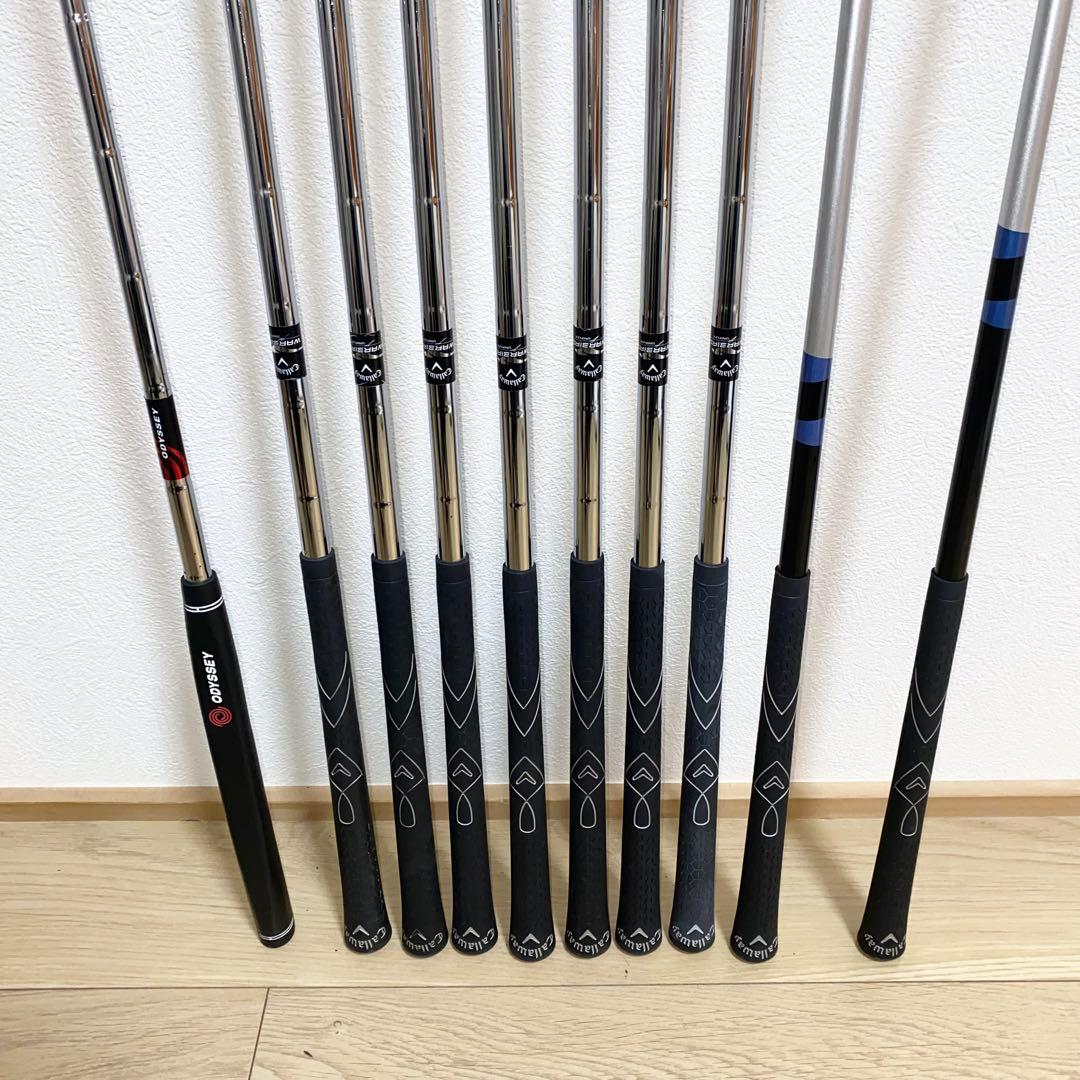 キャロウェイ メンズ用ゴルフクラブ フルセット☆初心者 右利きキャディバッグ付S