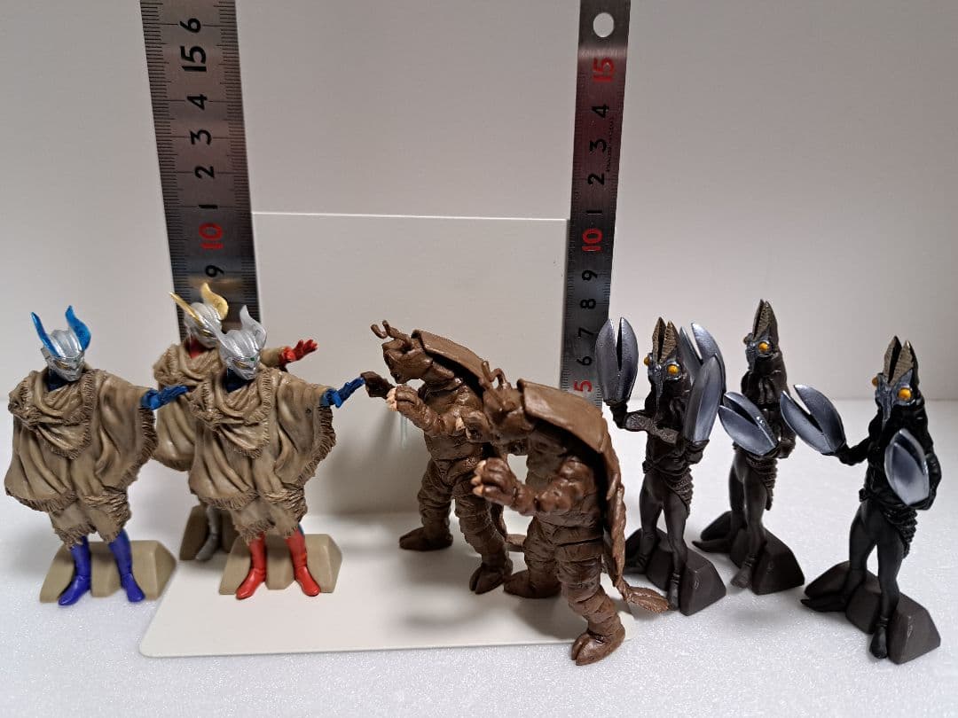 バンダイHGヒーローズ「ウルトラマン3～悪魔と天使の間に…編」ノーマル８種