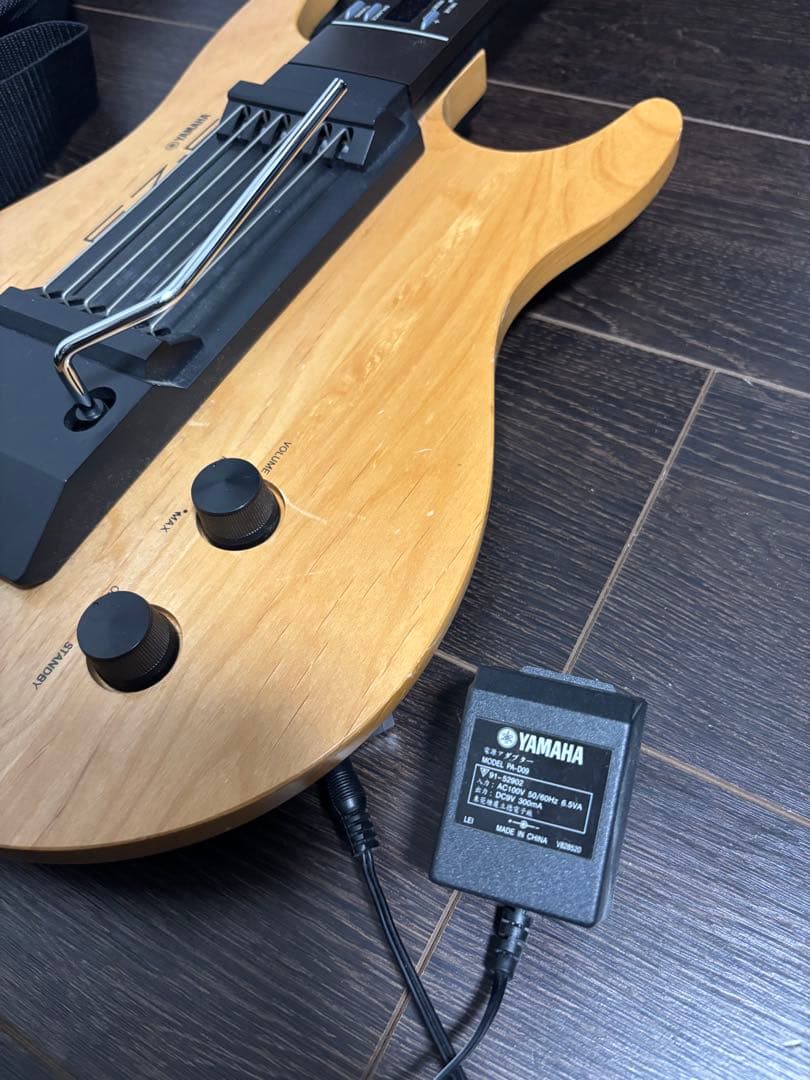 YAMAHA EZ-EG エレキギター ナチュラルウッド（ACアダプター付）