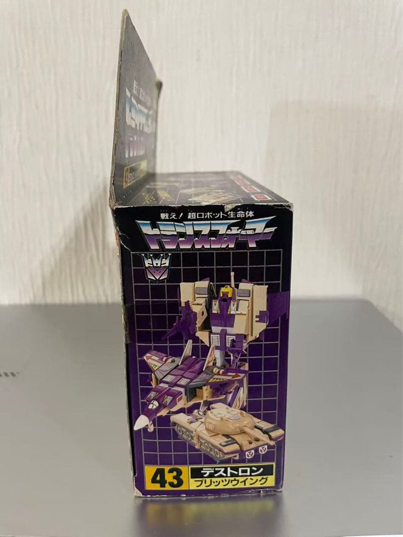 トランスフォーマー 43 ブリッツウイング 当時物 G1タカラ 未開封