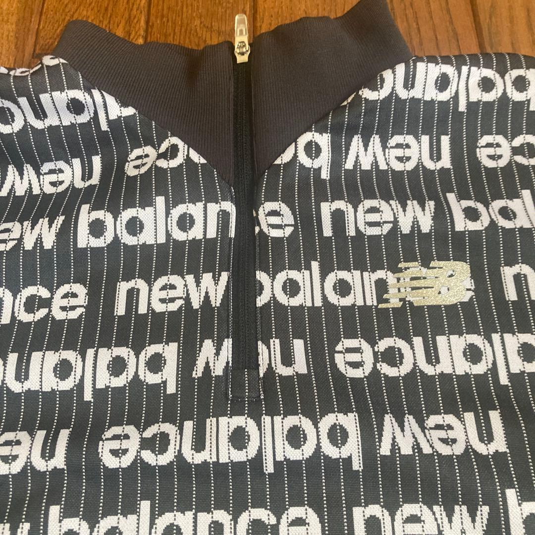 new balance ハーフジップシャツ レディース　定価¥12100-