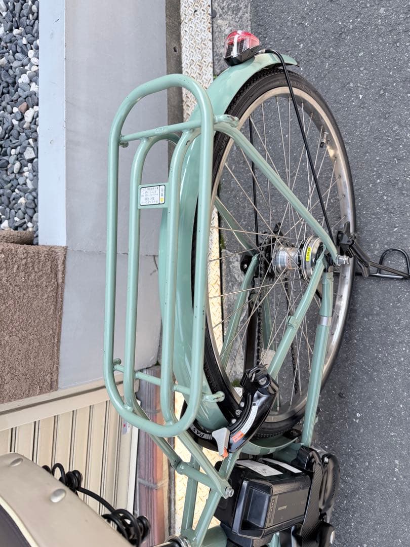 大阪府　ヤマハ　電動アシスト自転車 シティタイプ ミントグリーン