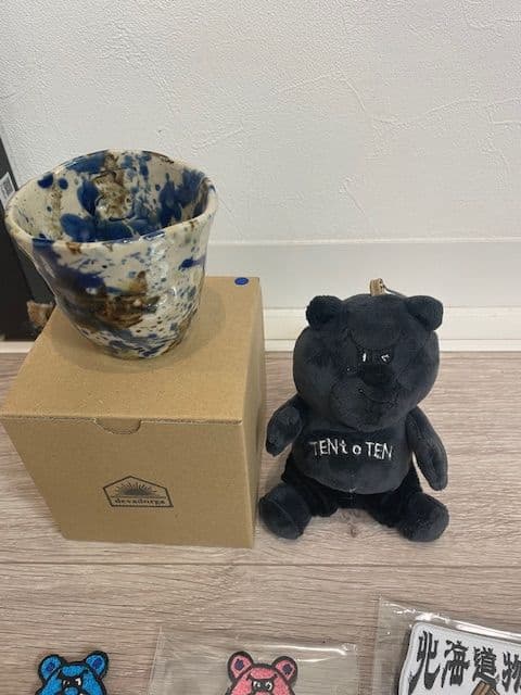 Ten to ten 6点セット プニテン ワッペン 湯呑み トート