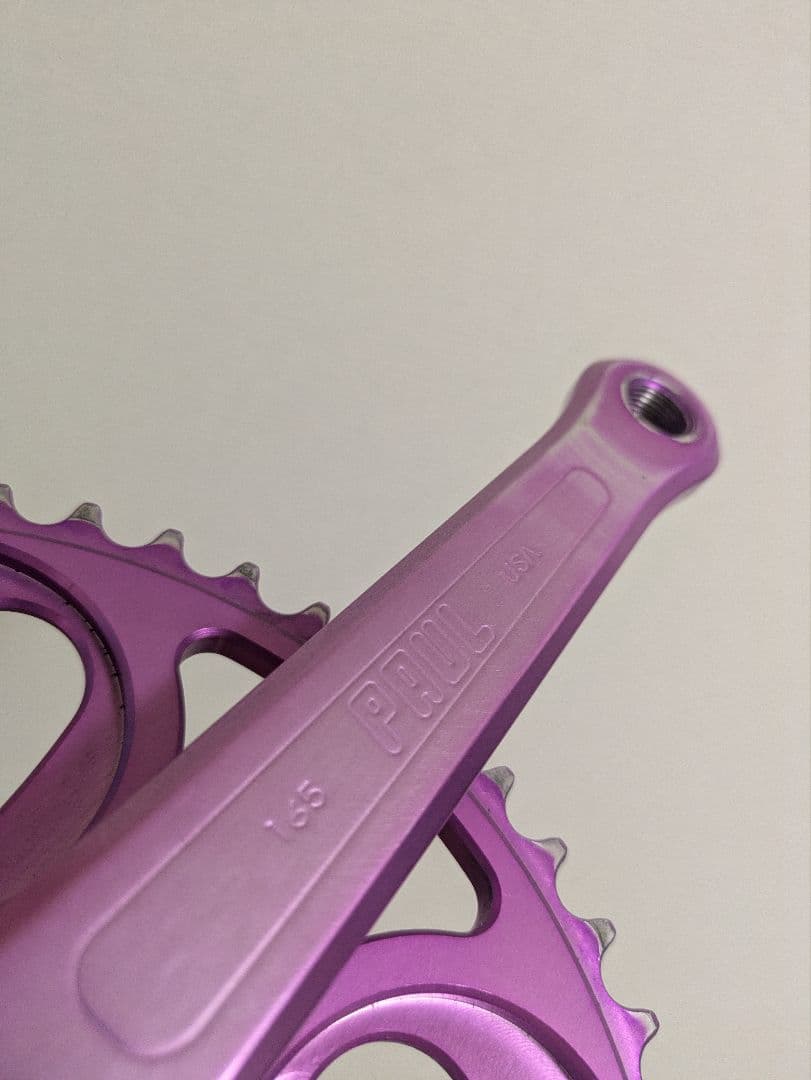 PAUL ロイヤルフラッシュクランク　165mm 48T