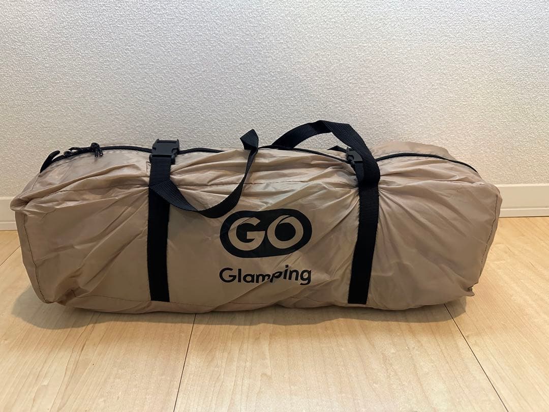 【最終値下げ】GO Glamping キャンプテント 2-3人用　ベージュ