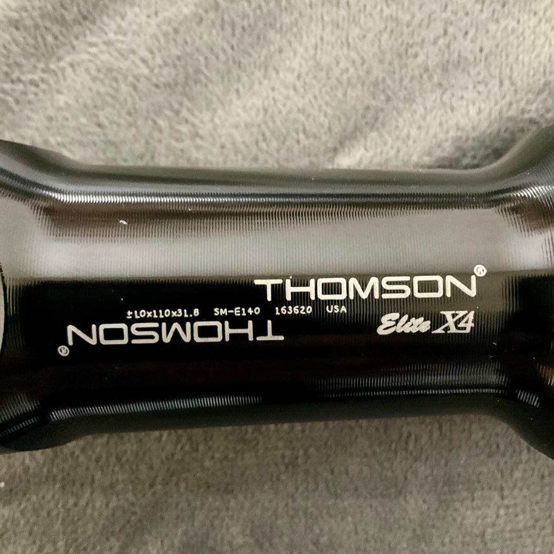 THOMSON Elite X4 ステム 110mm ブラック