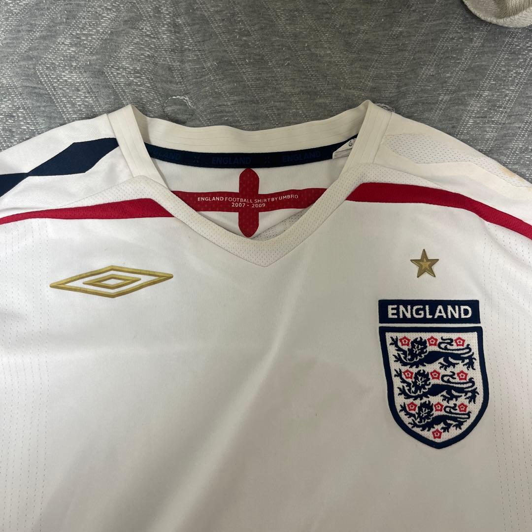 Umbro イングランド代表 サッカーシャツ 2007-2009
