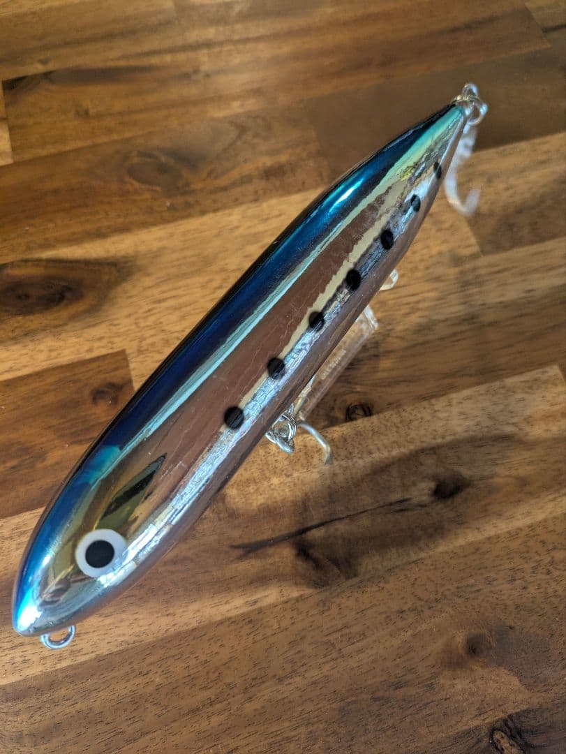 Heddon Magnum Zara Spook 木製ルアー『イワシ』