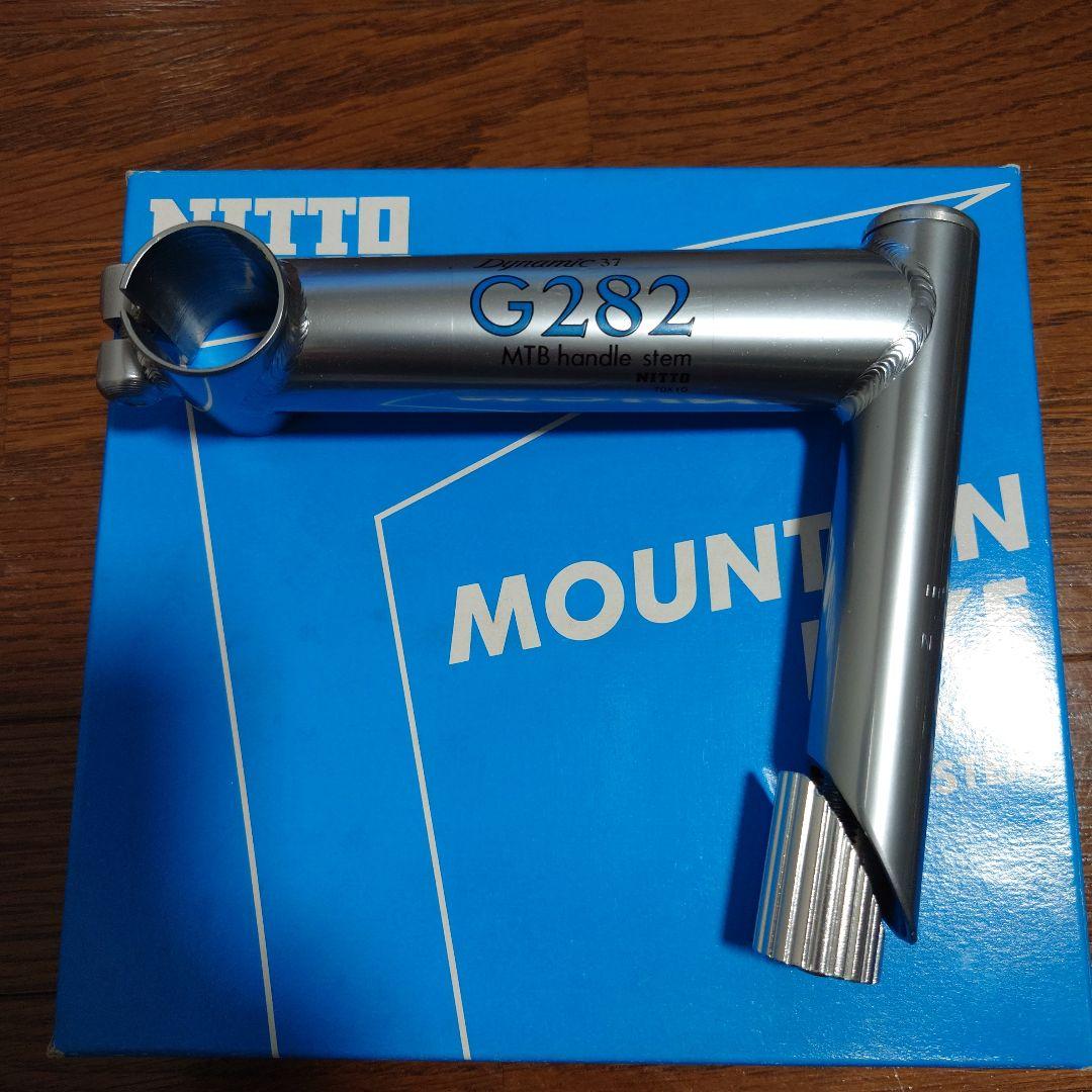 新品箱付き NITTO G282 MTBステム130mm 25.4mm 日東