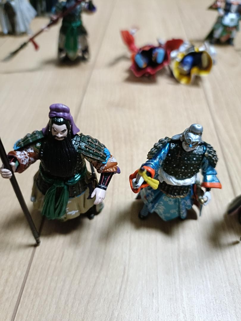 美品　海洋堂　人形劇三国志　フィギュア第壱集第弐集フルコンプ