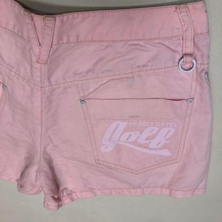パーリーゲイツ ゴルフ ハーフ パンツ ピンク サイズ1