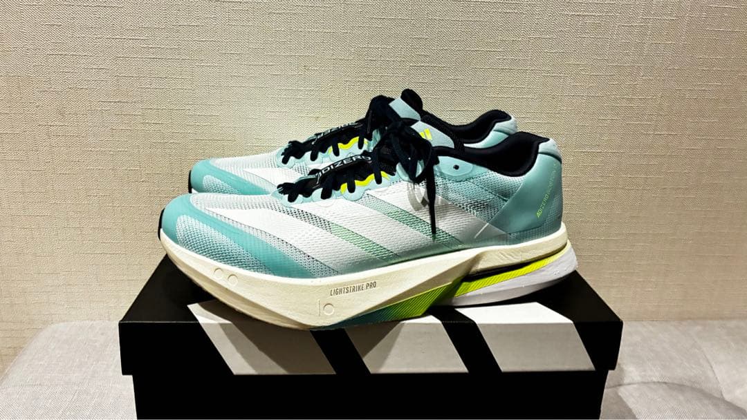 美品 15km使用 アディゼロ　ボストン13 【25.５cm】