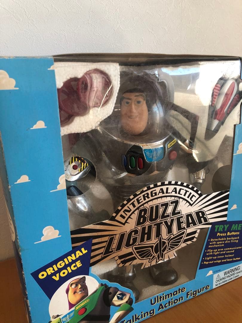 トイストーリー バズライトイヤー メタリック アクション