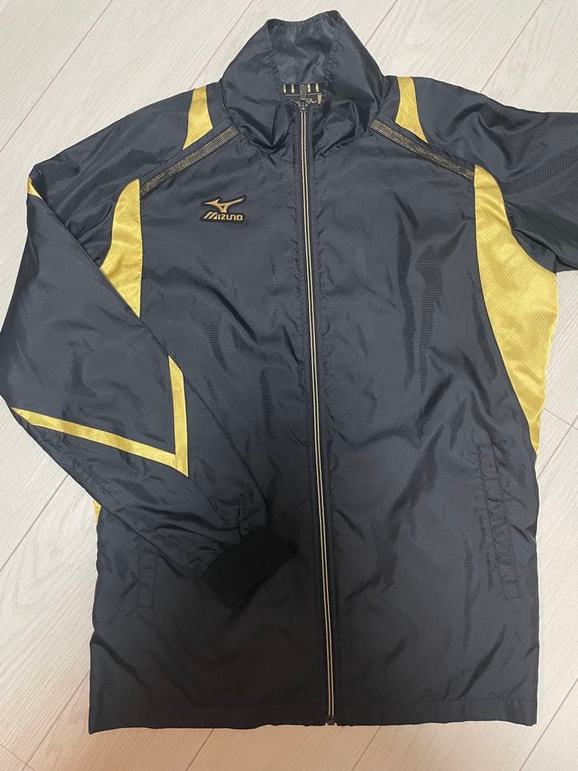 Mizuno ミズノプロ ジャケット・パンツセット L ブラック/イエロー