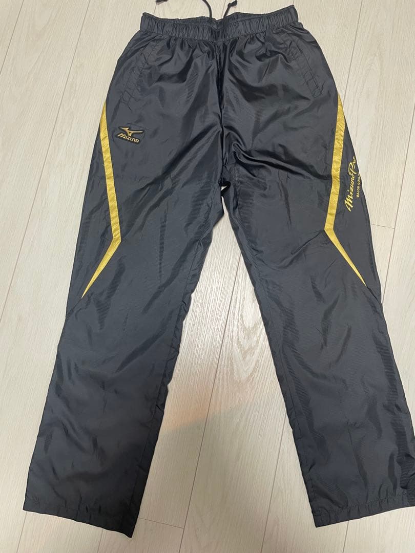 Mizuno ミズノプロ ジャケット・パンツセット L ブラック/イエロー