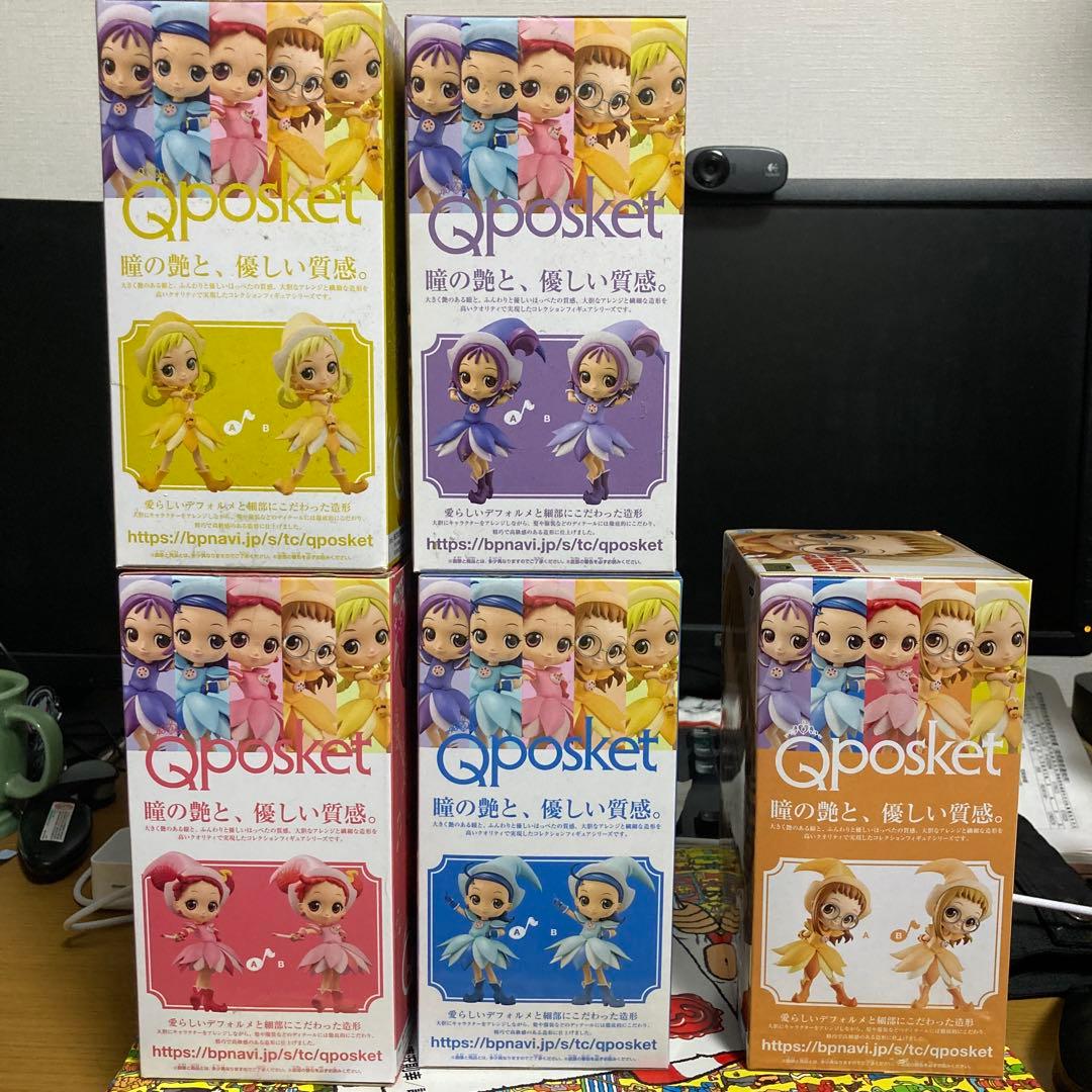 [未開封]Qposket おジャ魔女どれみ　5体セット