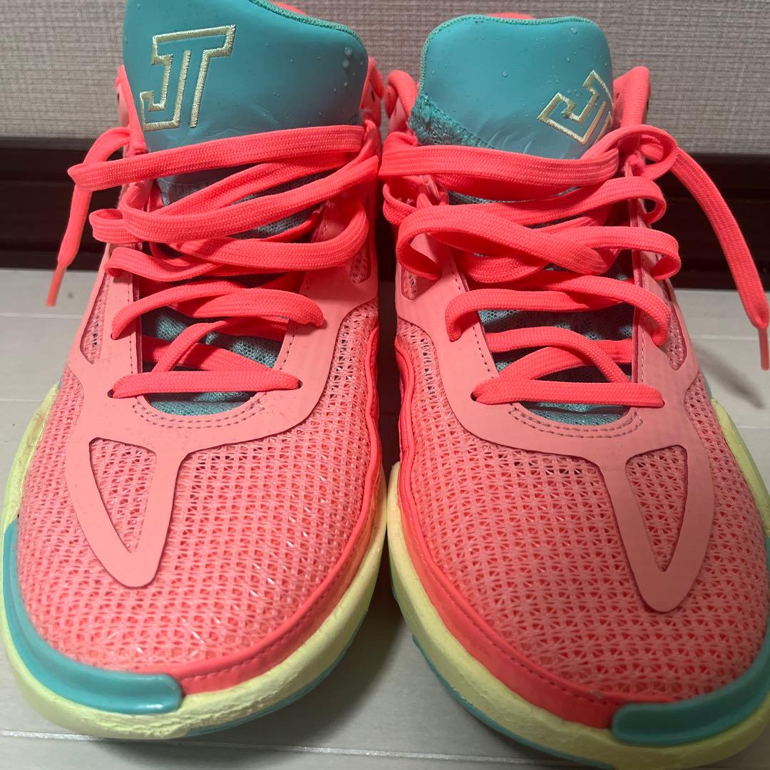 NIKEバッシュジョーダンテイタム1ピンクレモネード27.5cm