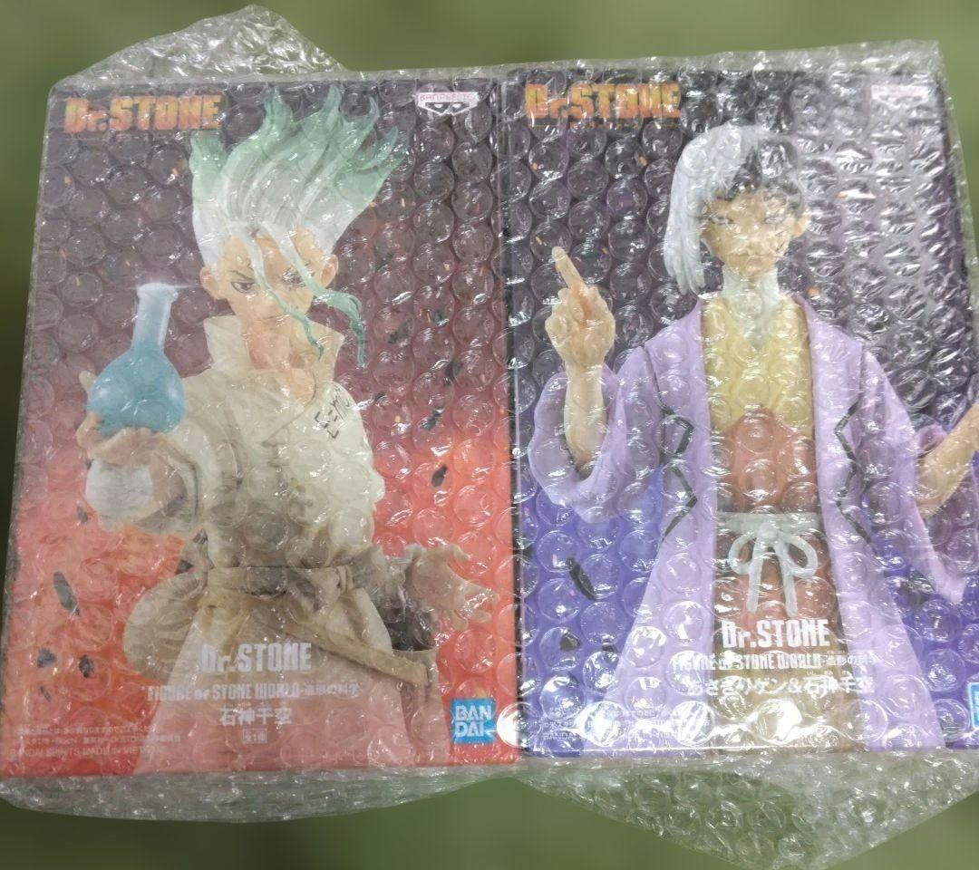 Dr.STONE フィギュア 石神千空&あさぎりゲンのセット　未開封
